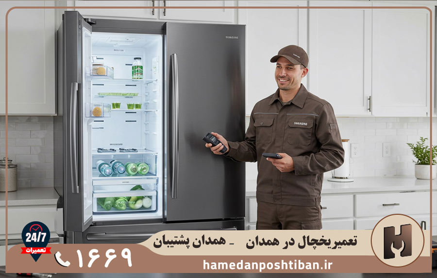مشکلات متداول یخچال اسنوا که در تعمیرگاه همدان تعمیر می شوند
